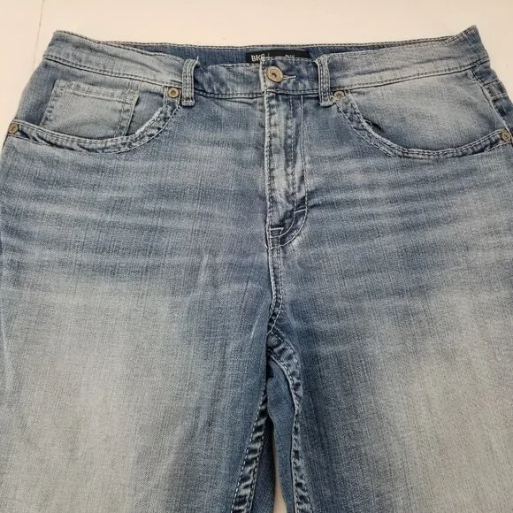 BKE Seth Straight Leg Jeans Men’s  Regular Light Wash 36 X 32 - Picture 2 of 11